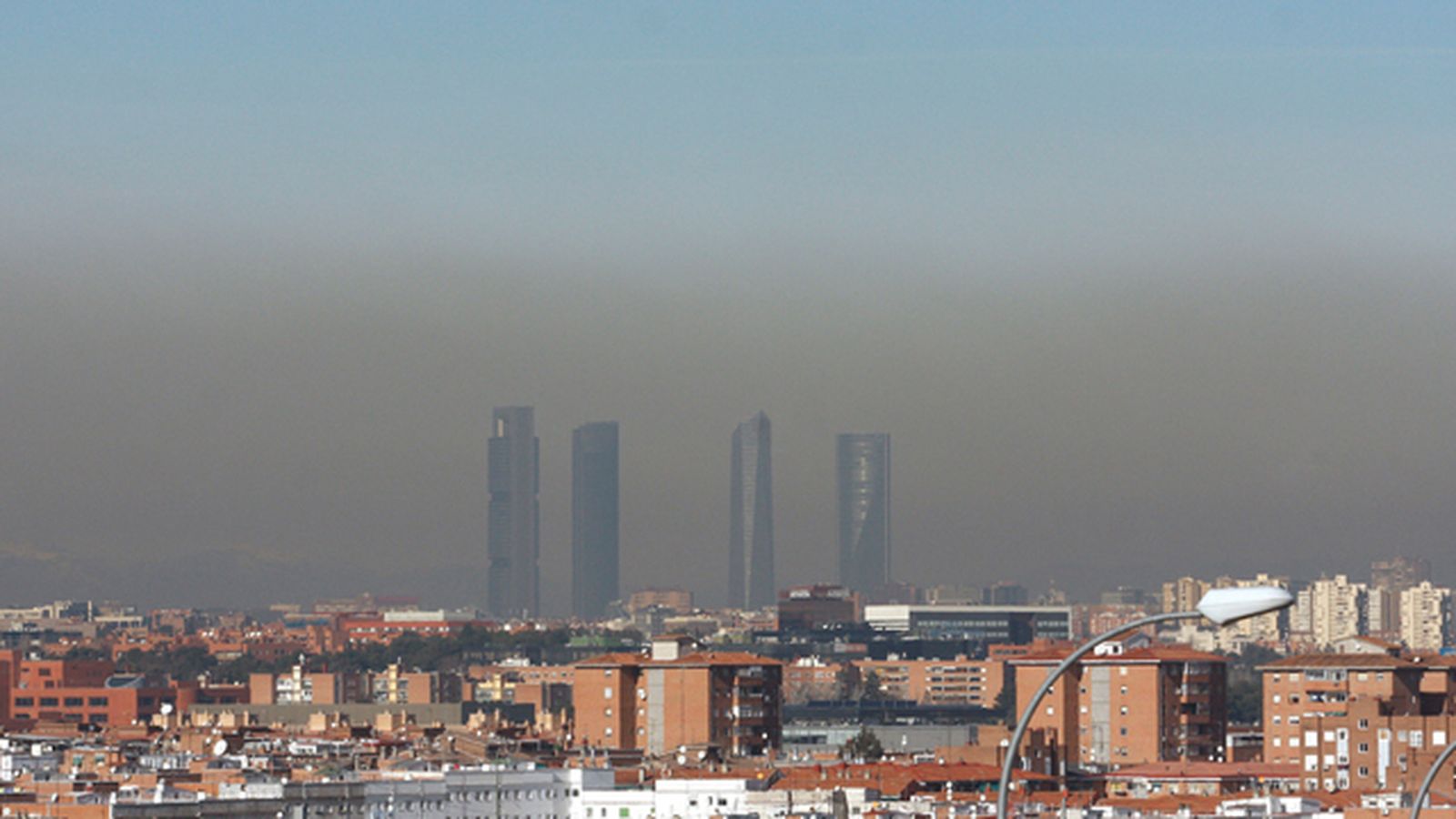 Hoy se activa el protocolo anticontaminación en Madrid
