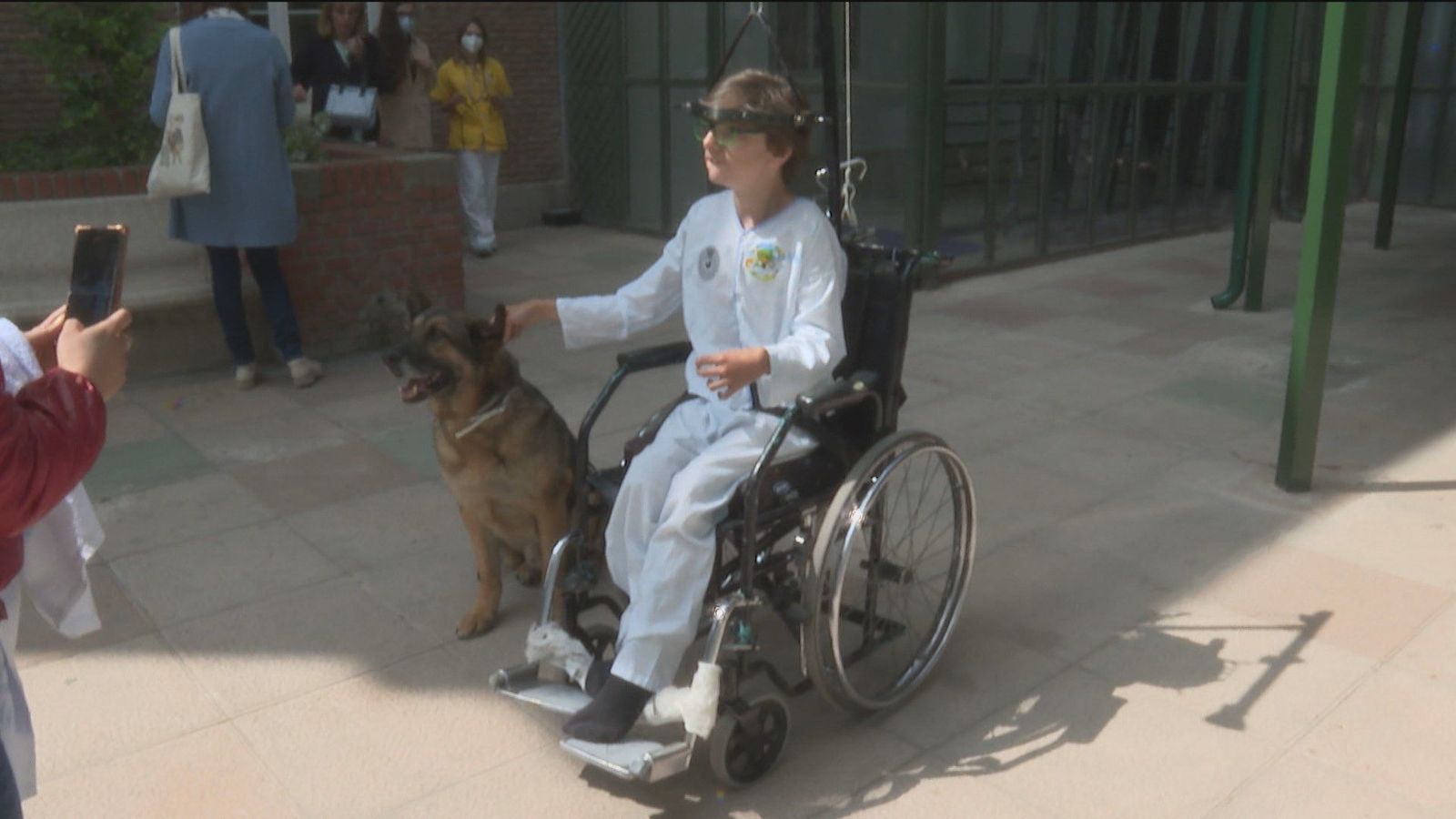 Homenaje a los niños hospitalizados con motivo de su día