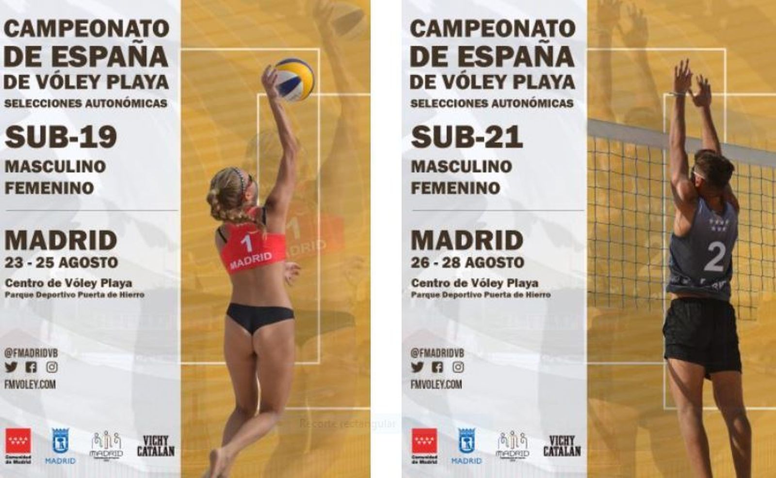 Campeonato de España de Selecciones Autonómicas de vóley playa sub'19 y sub'21