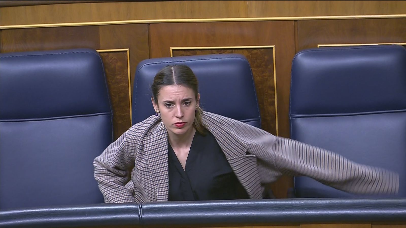 La ministra de Igualdad, Irene Montero
