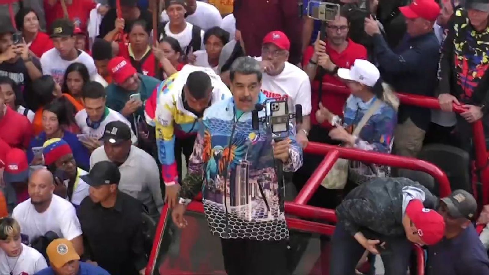 Maduro pide cárcel para los opositores