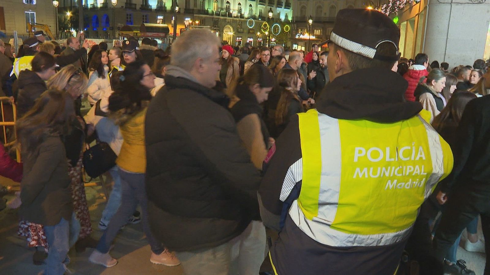 Un herido y seis detenidos por una reyerta en Sol tras el encendido navideño