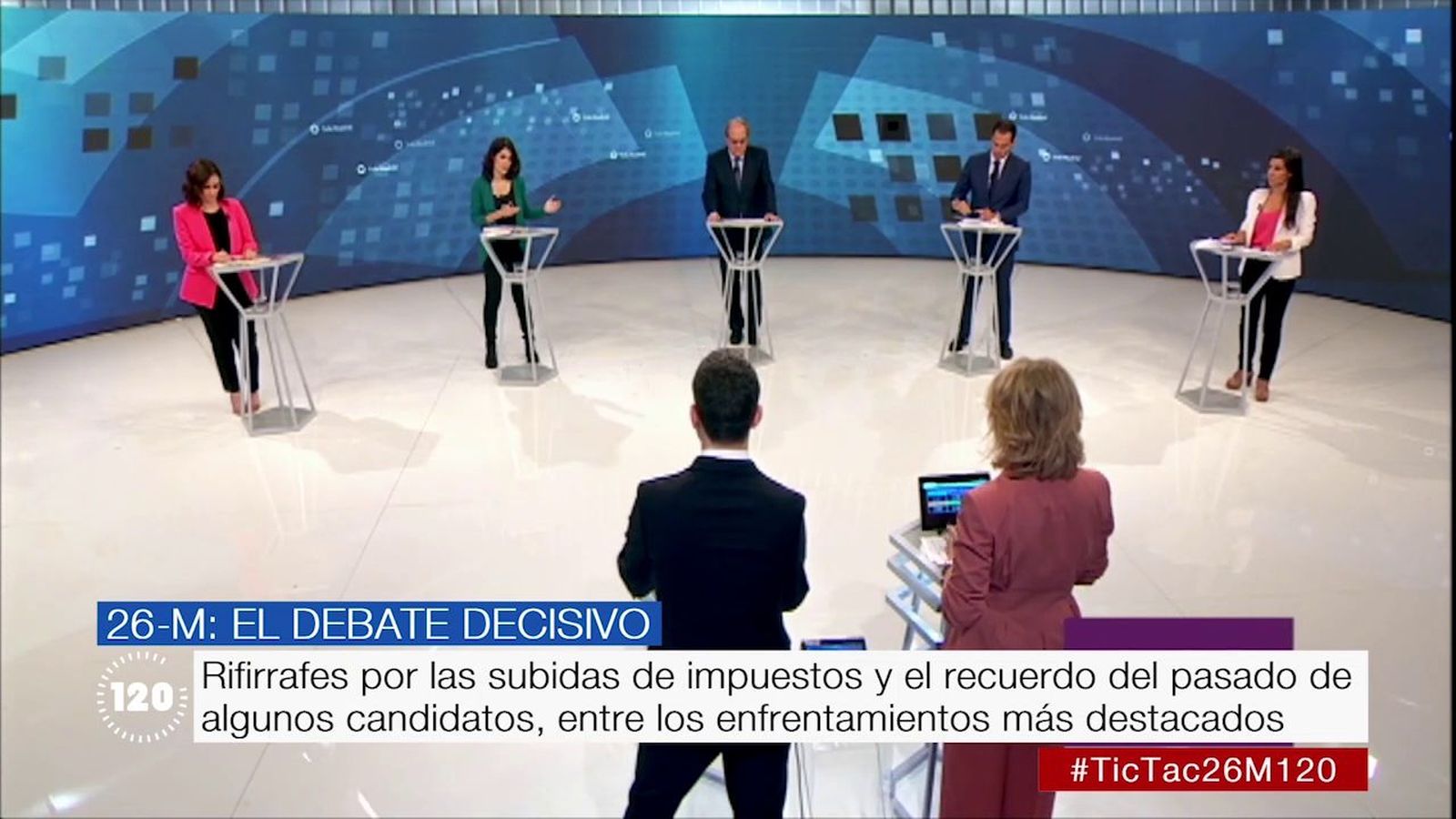 Lo mejor del debate en Telemadrid de los candidatos a la Comunidad