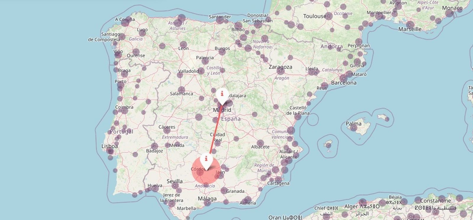 Este Mapa interactivo  cómo será el clima en más de 40.000 localidades y 5.323 áreas metropolitana dentro de 60 años