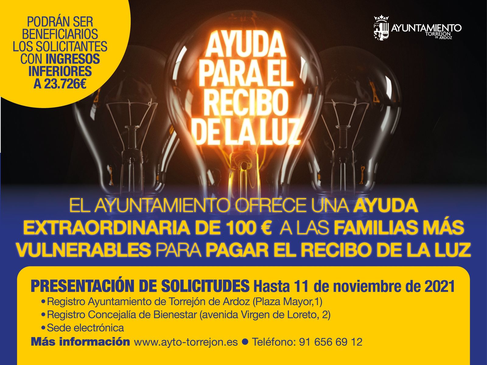 Ayudas en Torrejón de Ardoz