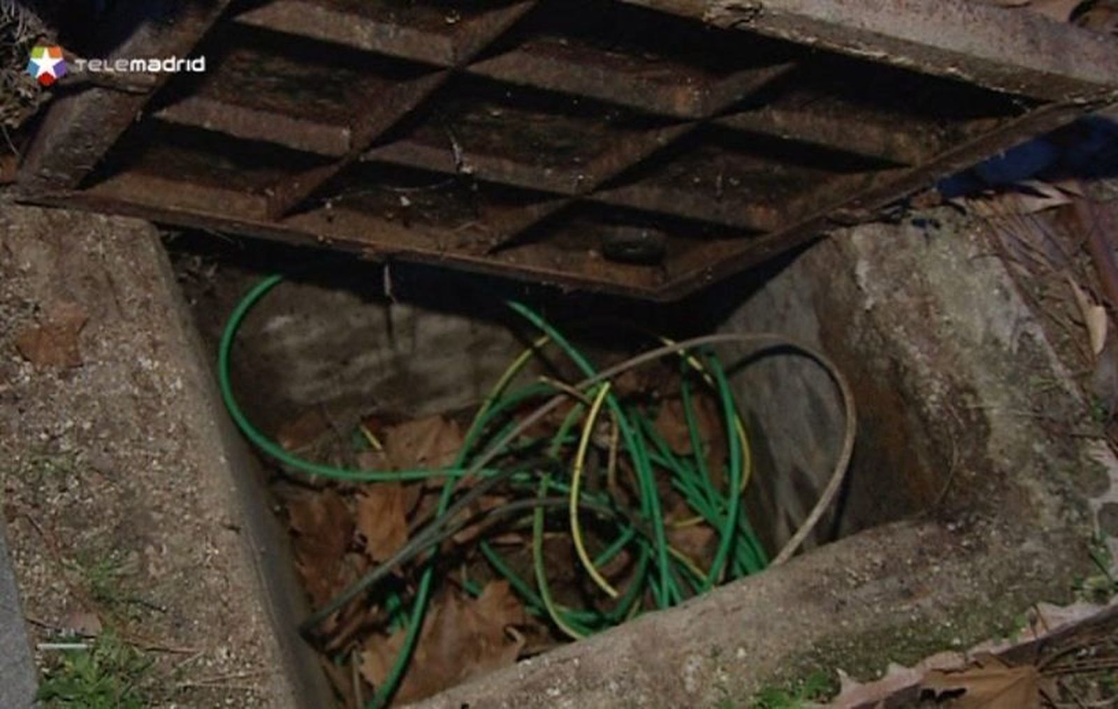 Roban 4.000 metros de cable de cobre en Alpedrete