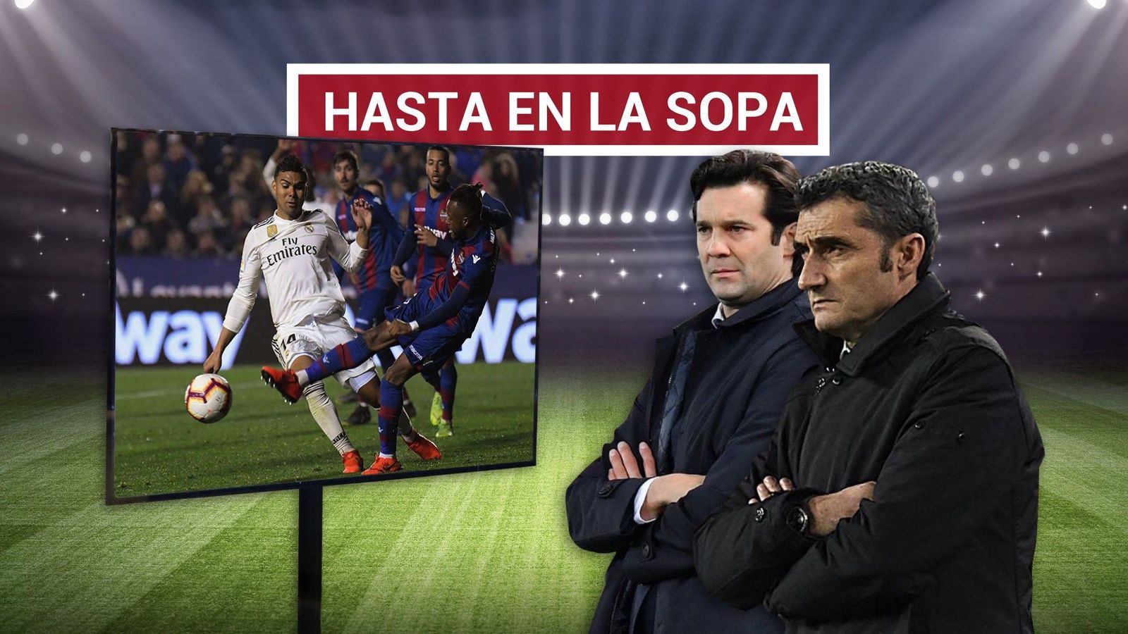 Solari y Valverde hablan del polémico VAR