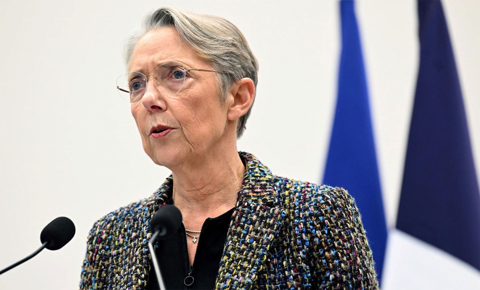La primera ministra francesa Elisabeth Borne