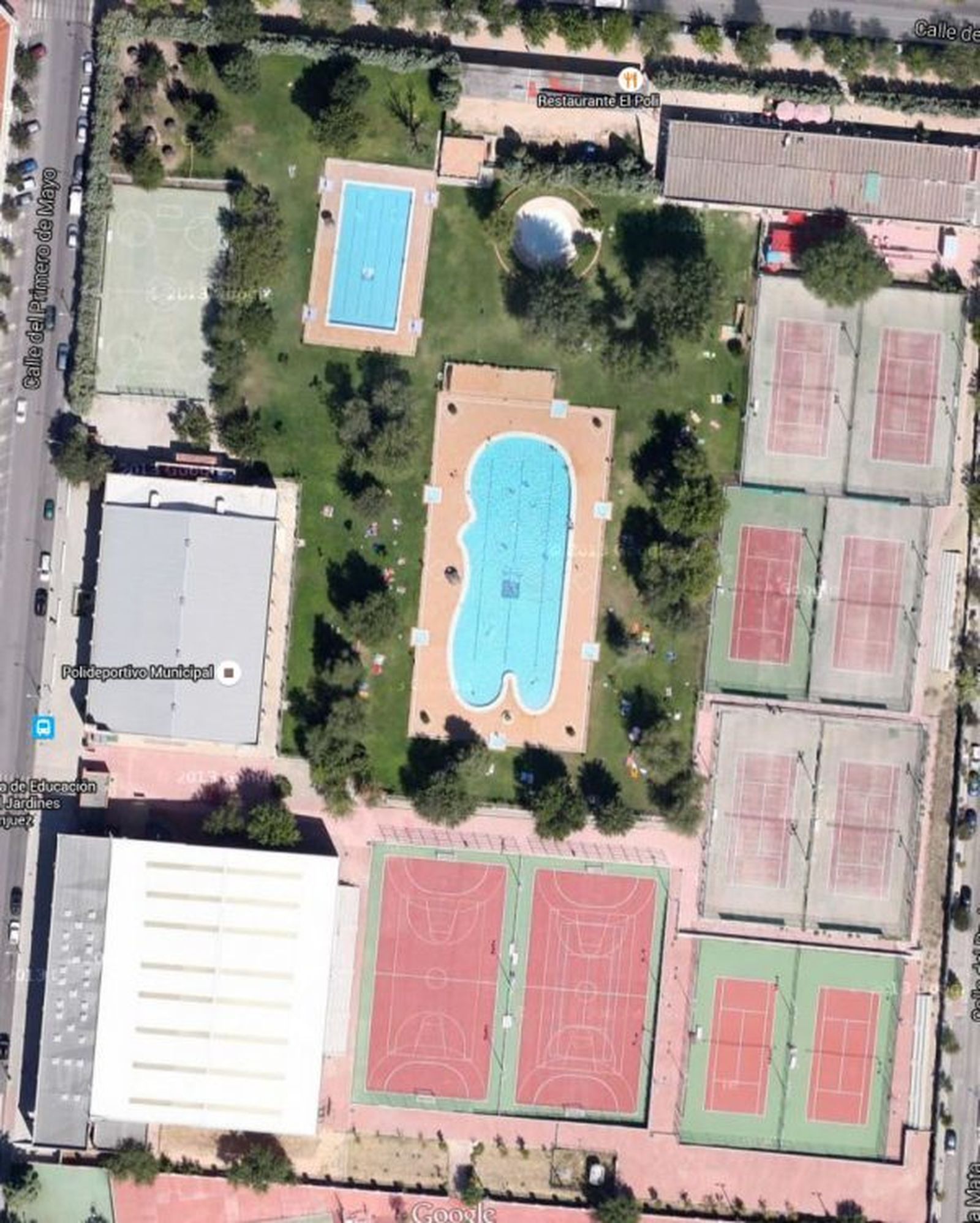 Instalaciones del polideportivo municipal Agustín Marañón