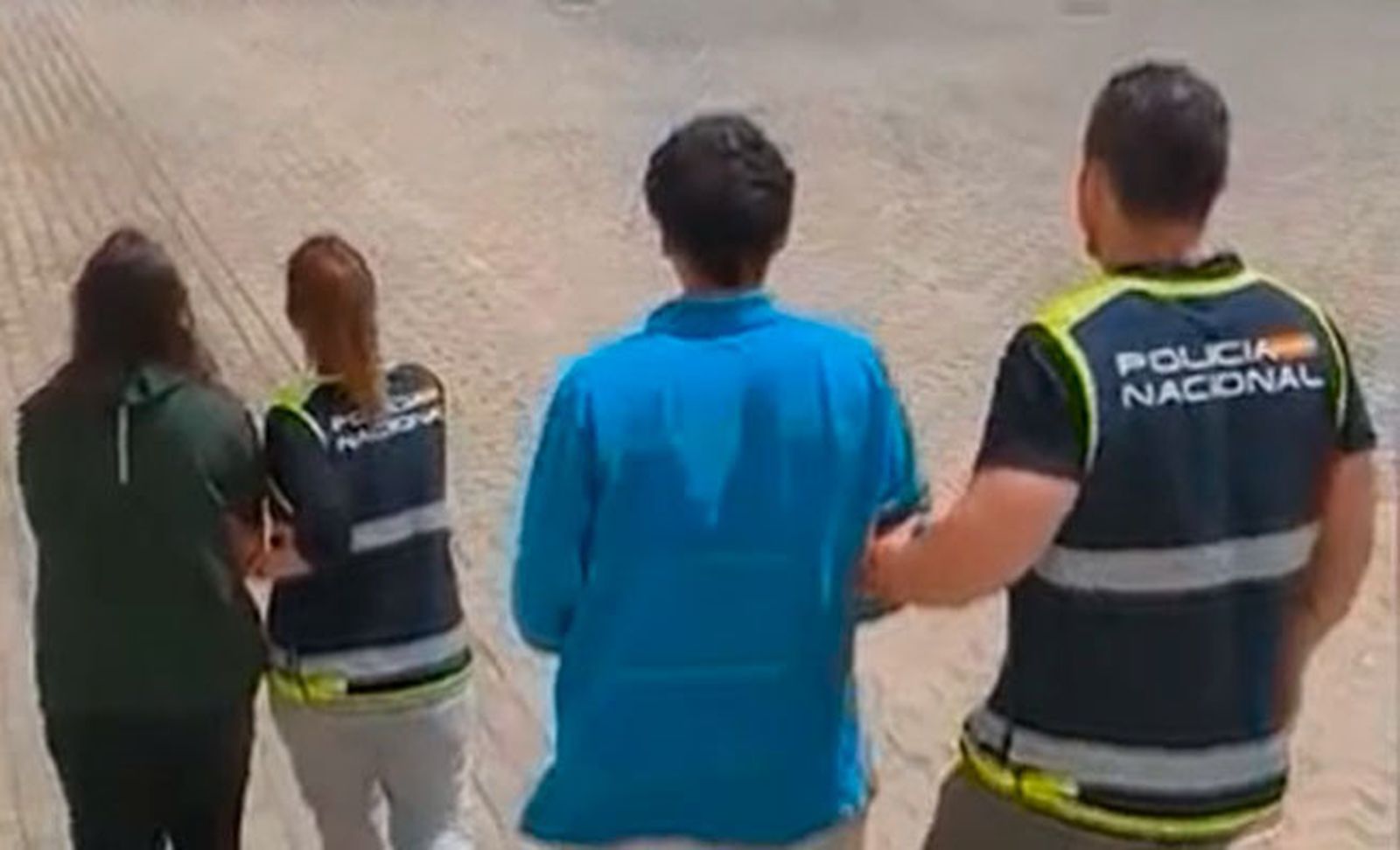 Detenidos  por la Policía Nacional