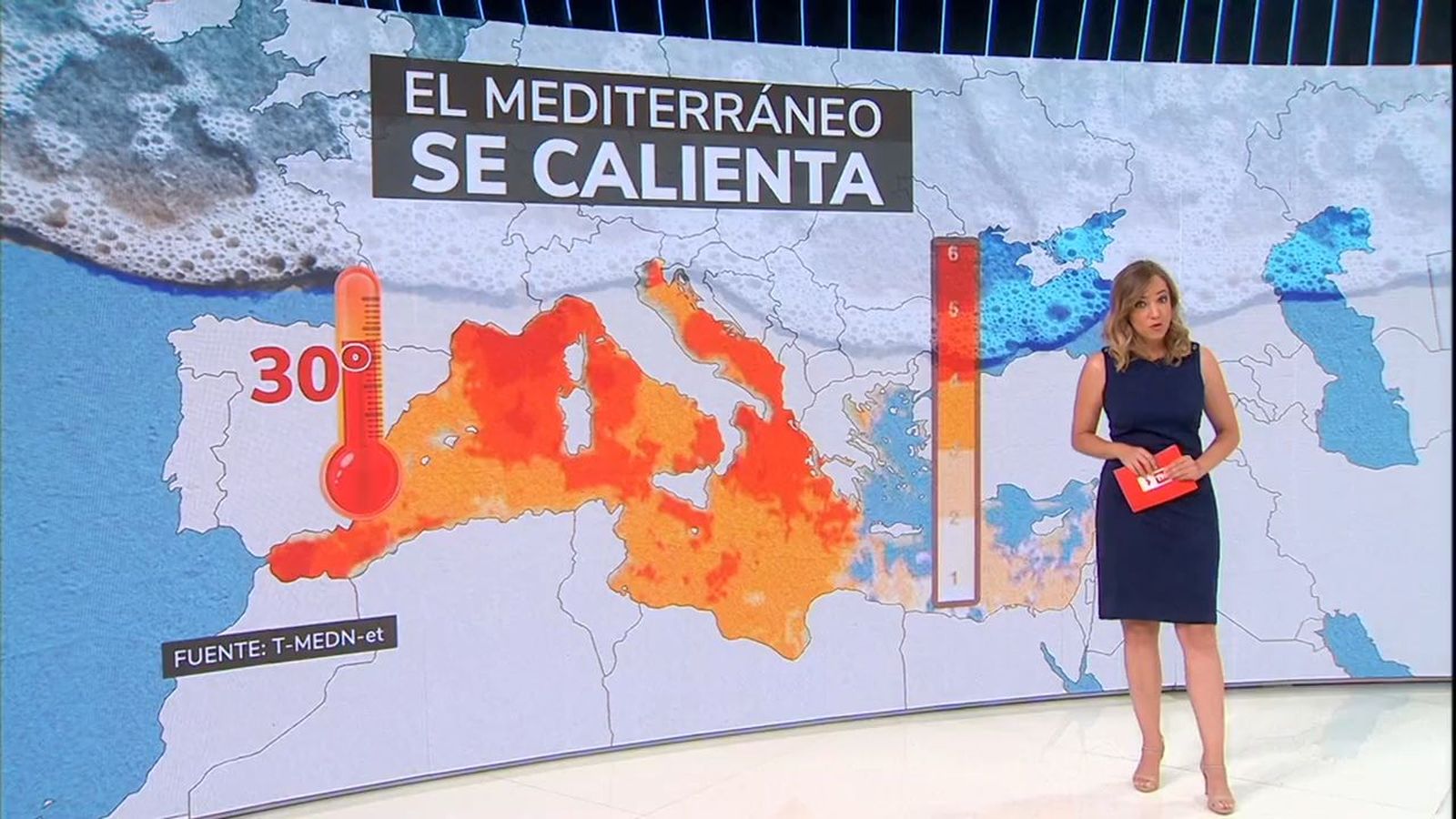 Sube la temperatura en el Mediterráneo