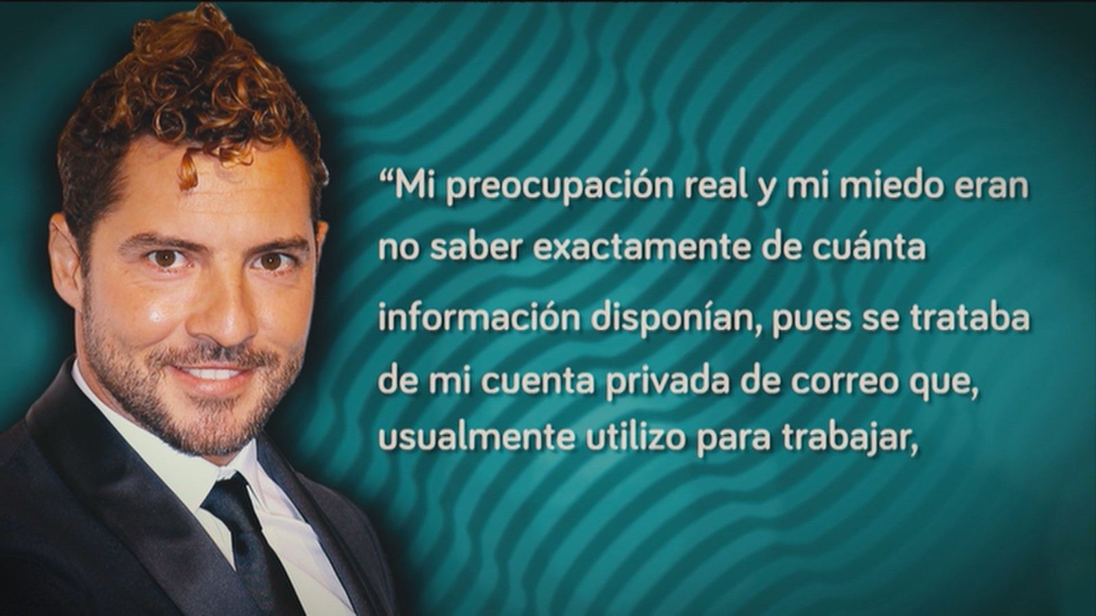 Chantajes y extorsiones, el lado amargo de la fama de David Bisbal