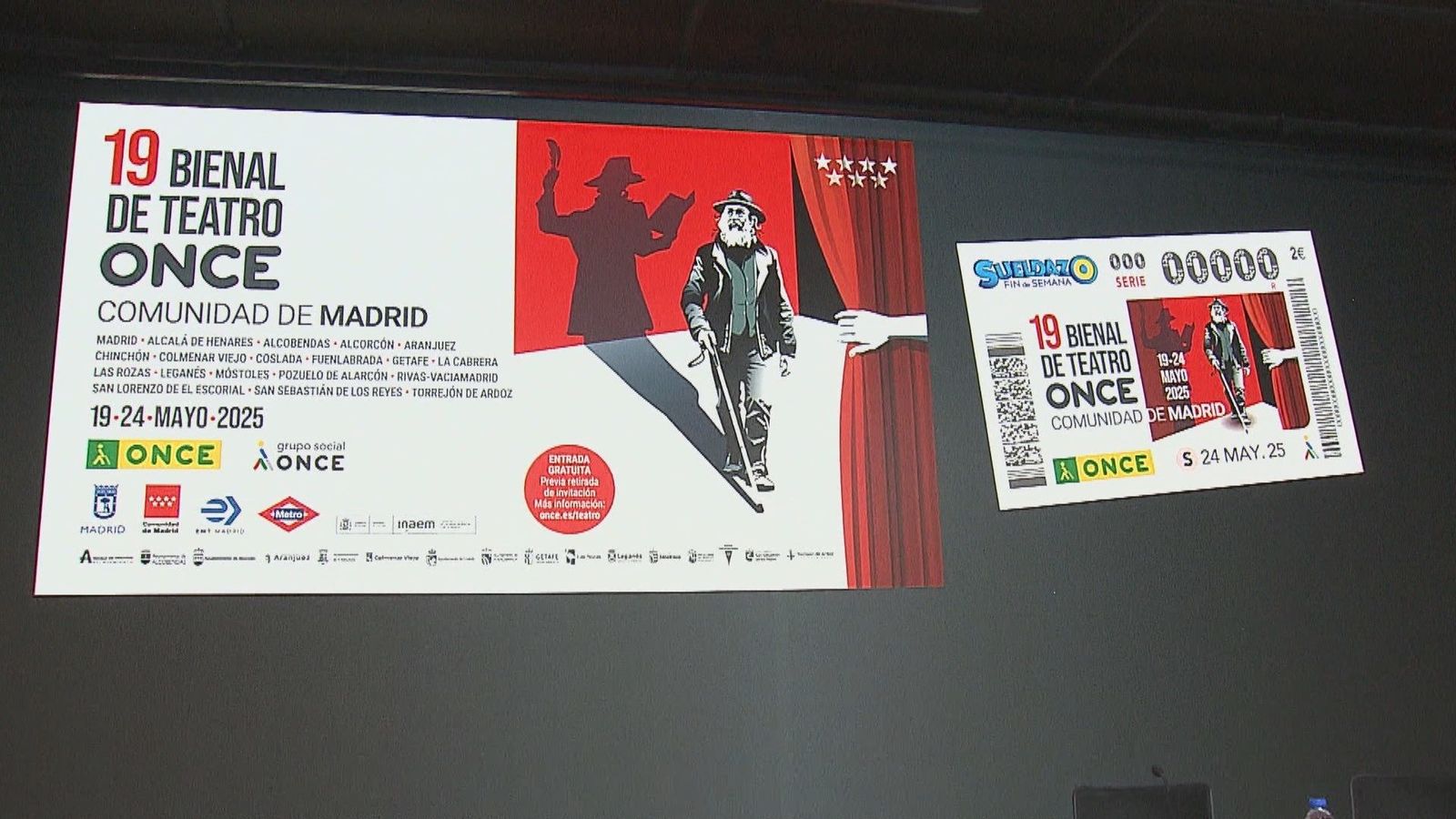 Madrid acogerá del 19 al 24 de mayo, por primera vez, la 19ª Bienal de Teatro Once