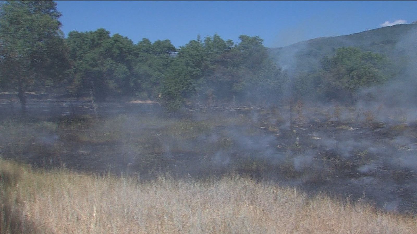 ¿Incendio intencionado en Pinilla del Valle?