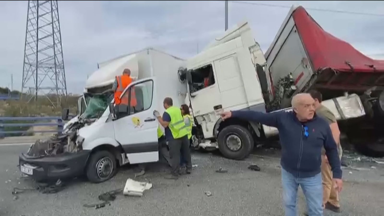 Atascazo en la M-50
