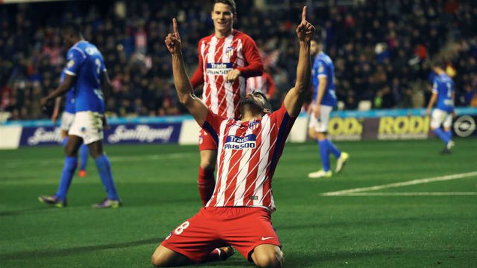 Diego Costa ante el Lleida