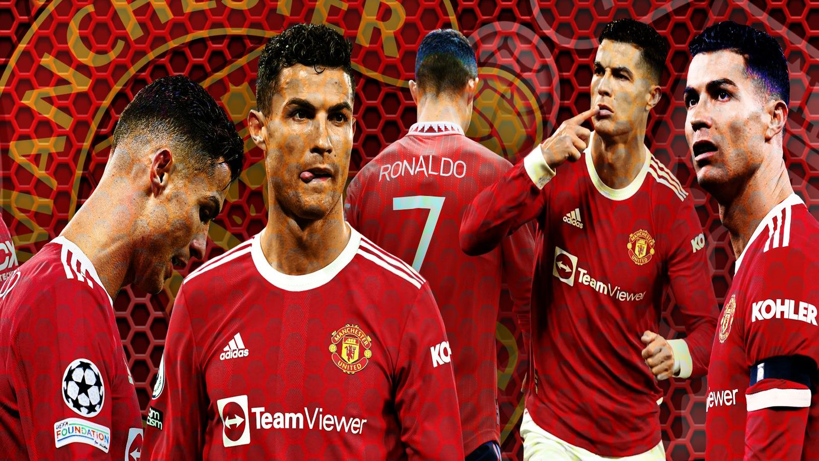 Cristiano Ronaldo, multado y apartado temporalmente