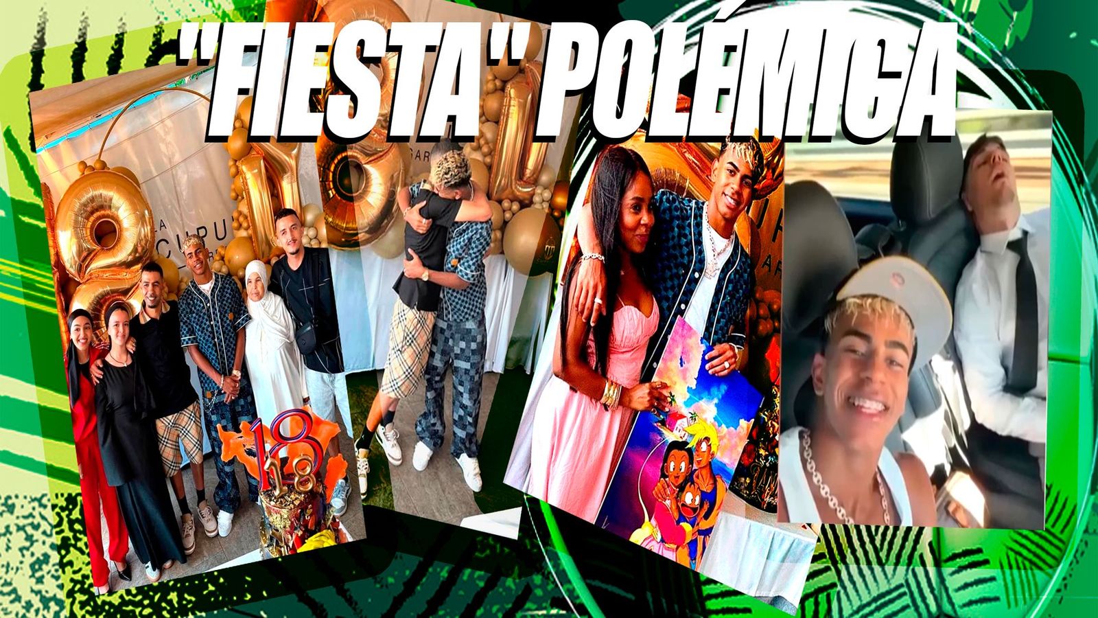 La polémica fiesta de cumpleaños de Lamine Yamal