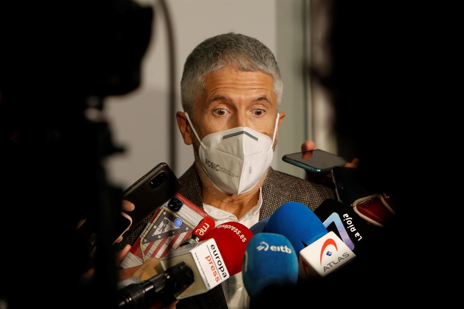 Marlaska acusa a la derecha de "instrumentalizar" las tragedias como la de Lardero