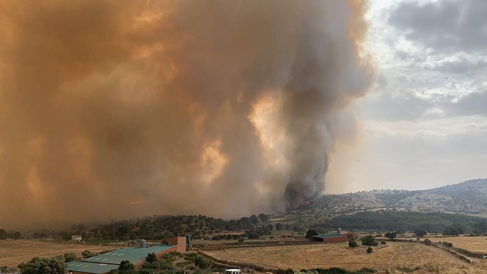 Incendio en San Juan de la Nava, Ávila