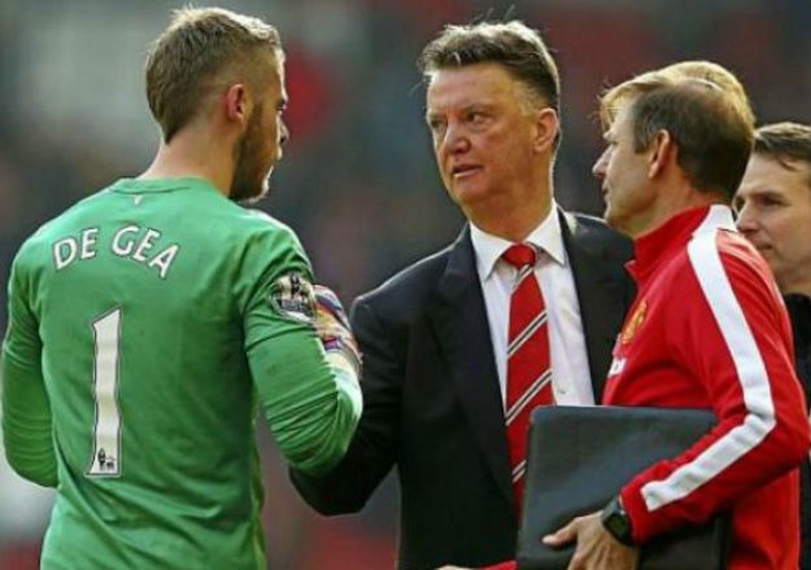 Van Gaal no convoca a De Gea para el primer partido de Liga
