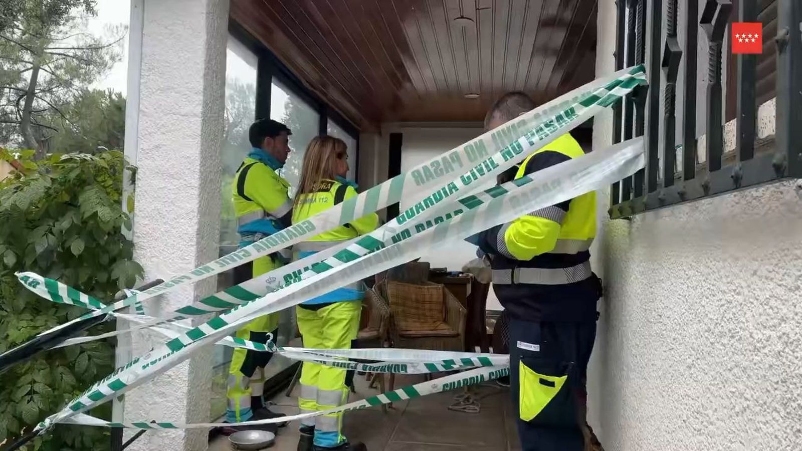 Hallan los cadáveres de un matrimonio de 60 años apuñalado en un chalet de Alpedrete
