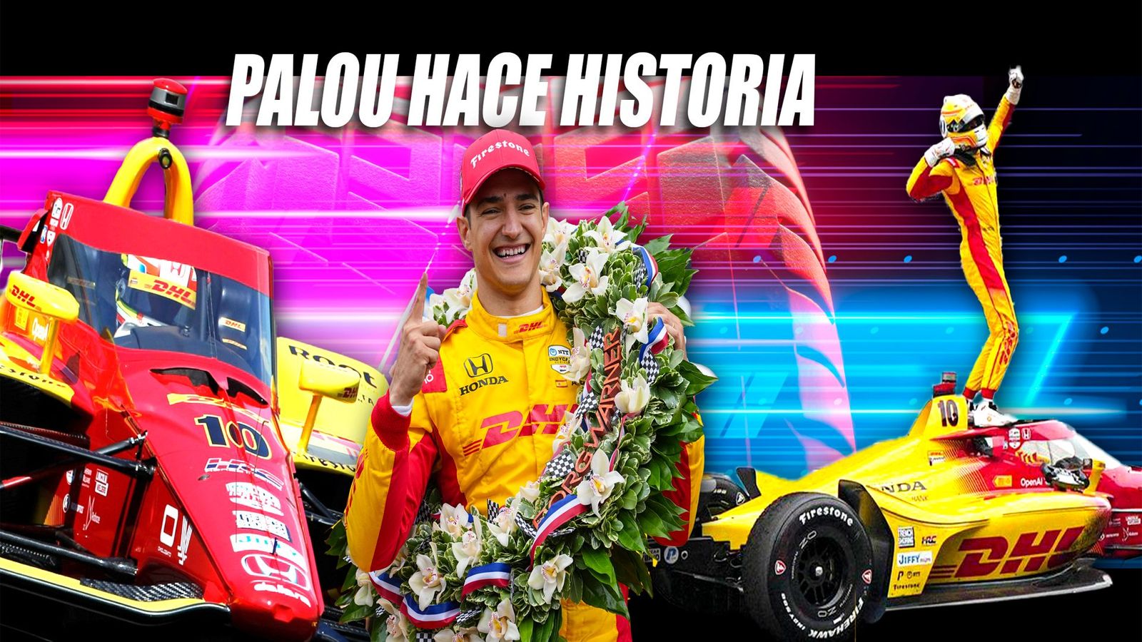 Álex Palou, primer español en ganar las 500 Millas de Indianápolis