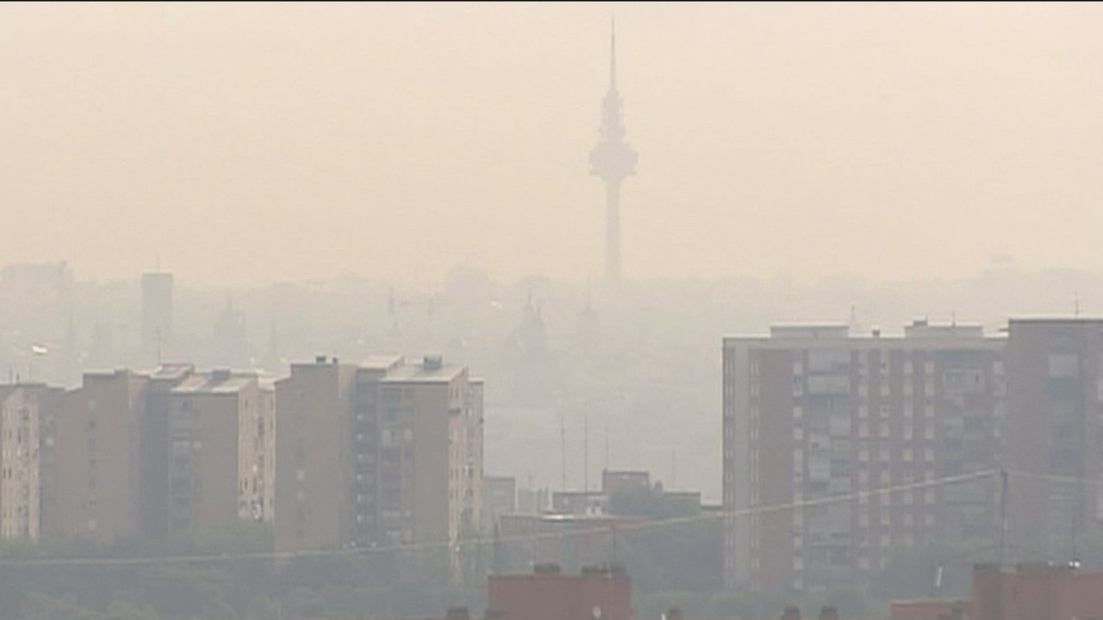 Tarde de tormentas en Madrid para estrenar la ola de calor