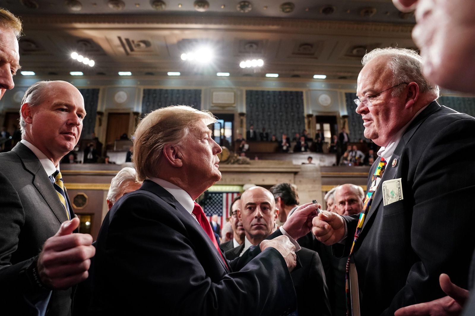 Trump afianza su política conservadora en el discurso del Estado de la Unión