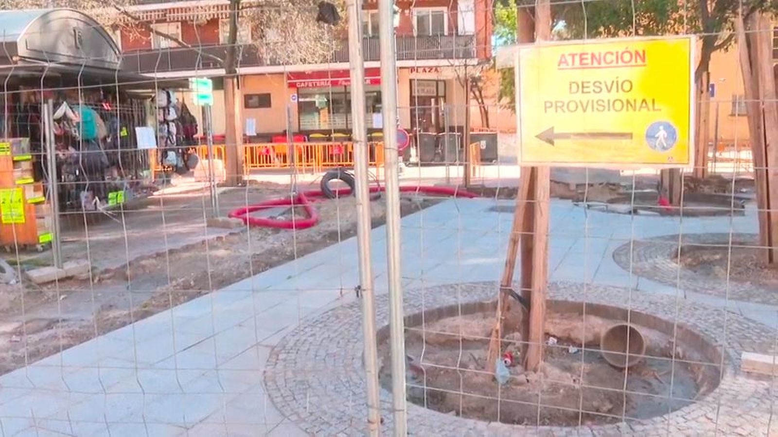 Las obras de remodelación del casco histórico de Carabanchel Bajo acabarán al final del verano