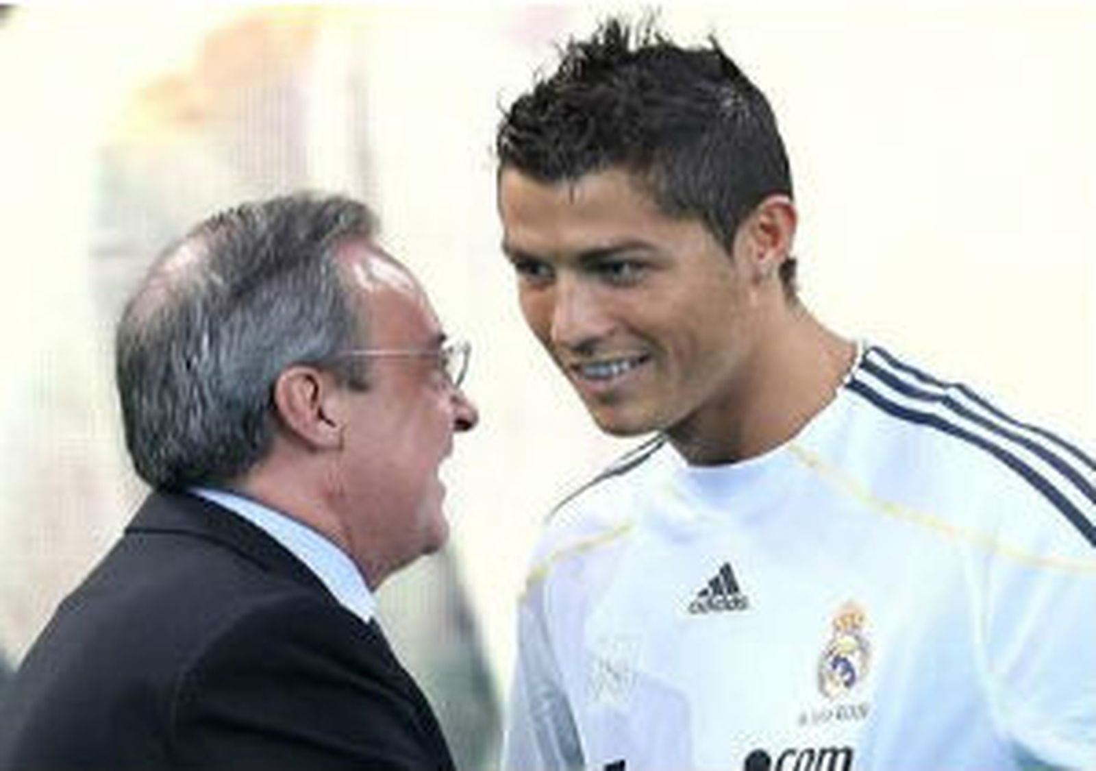 Florentino Pérez y Cristiano Ronaldo
