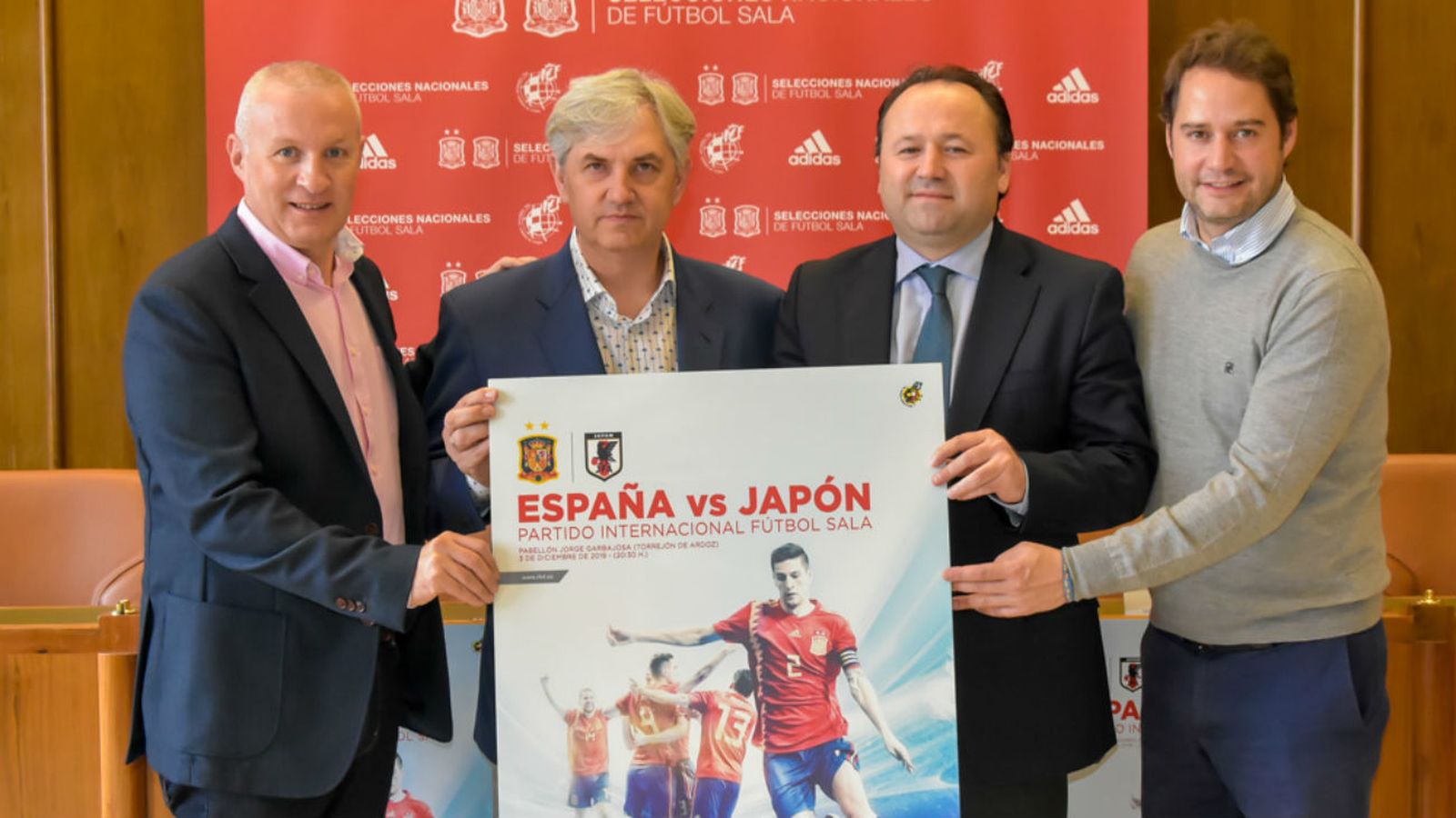 Presentación del España-Japón en Torrejón