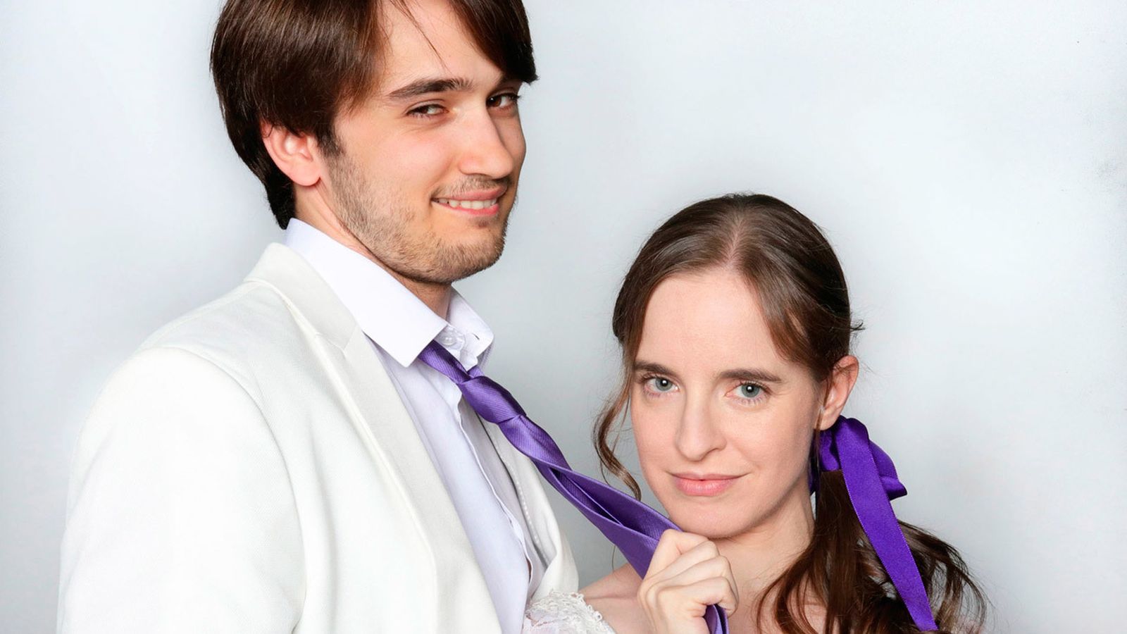 Protagonistas de la obra de teatro 'La importancia de llamarse Ernesto'