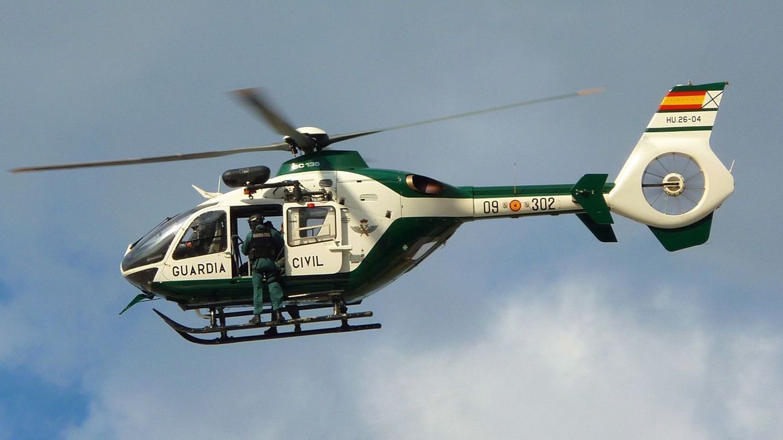 Helicóptero del Servicio de Rescate e Intervención en Montaña de la Guardia Civil
