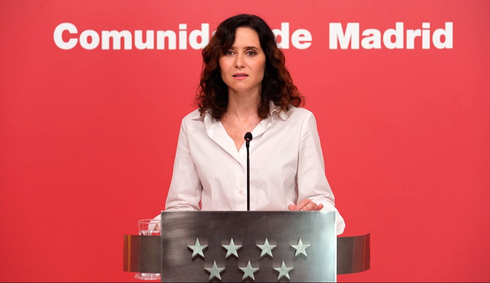 La presidenta dela Comunidad de Madrid, Isabel Díaz Ayuso