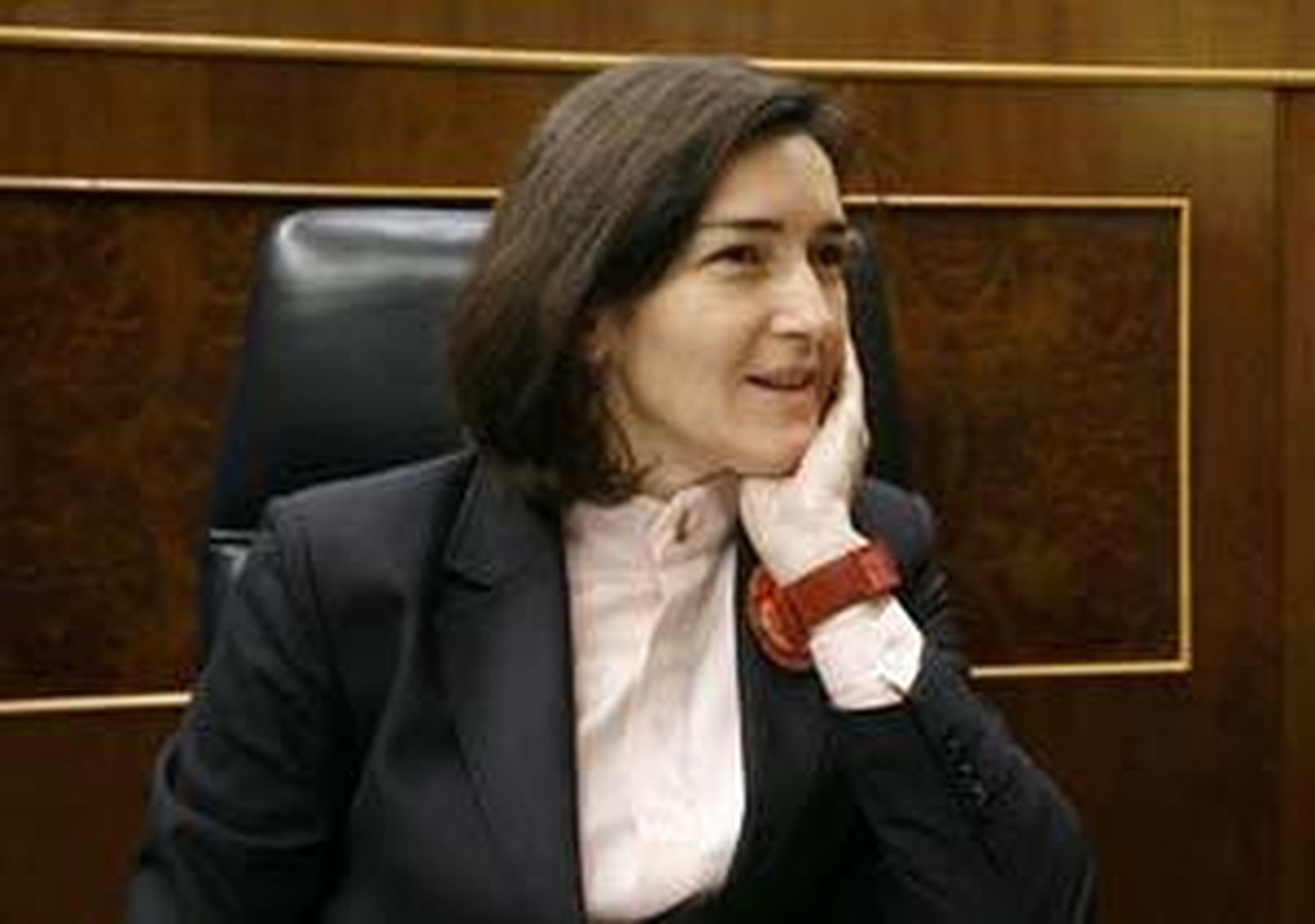 La ministra de Cultura Ángeles González-Sinde
