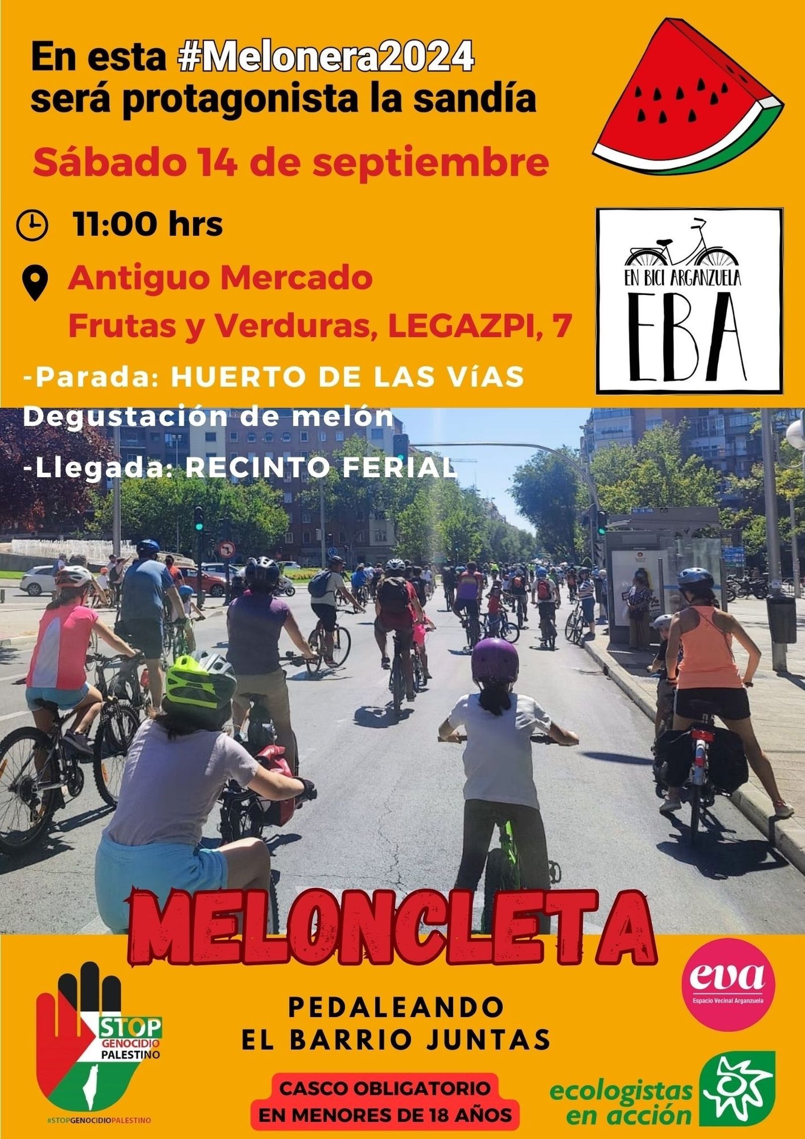 'La Meloncleta' en el distrito de Arganzuela