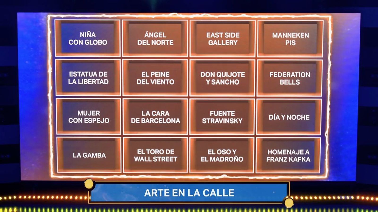 Esculturas en las calles de Madrid