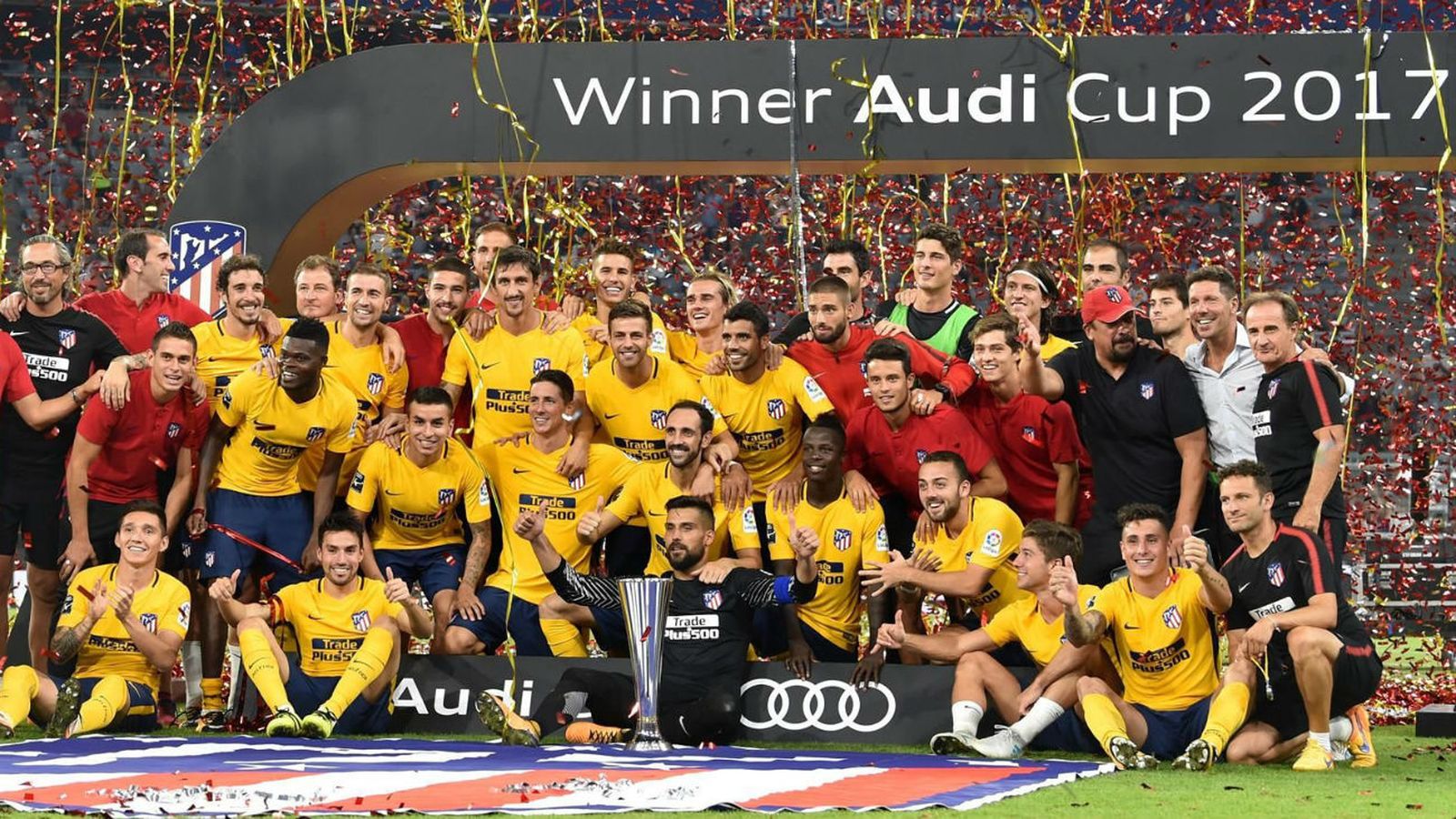 Atlético de Madrid, campeón de la Audi Cup 2017