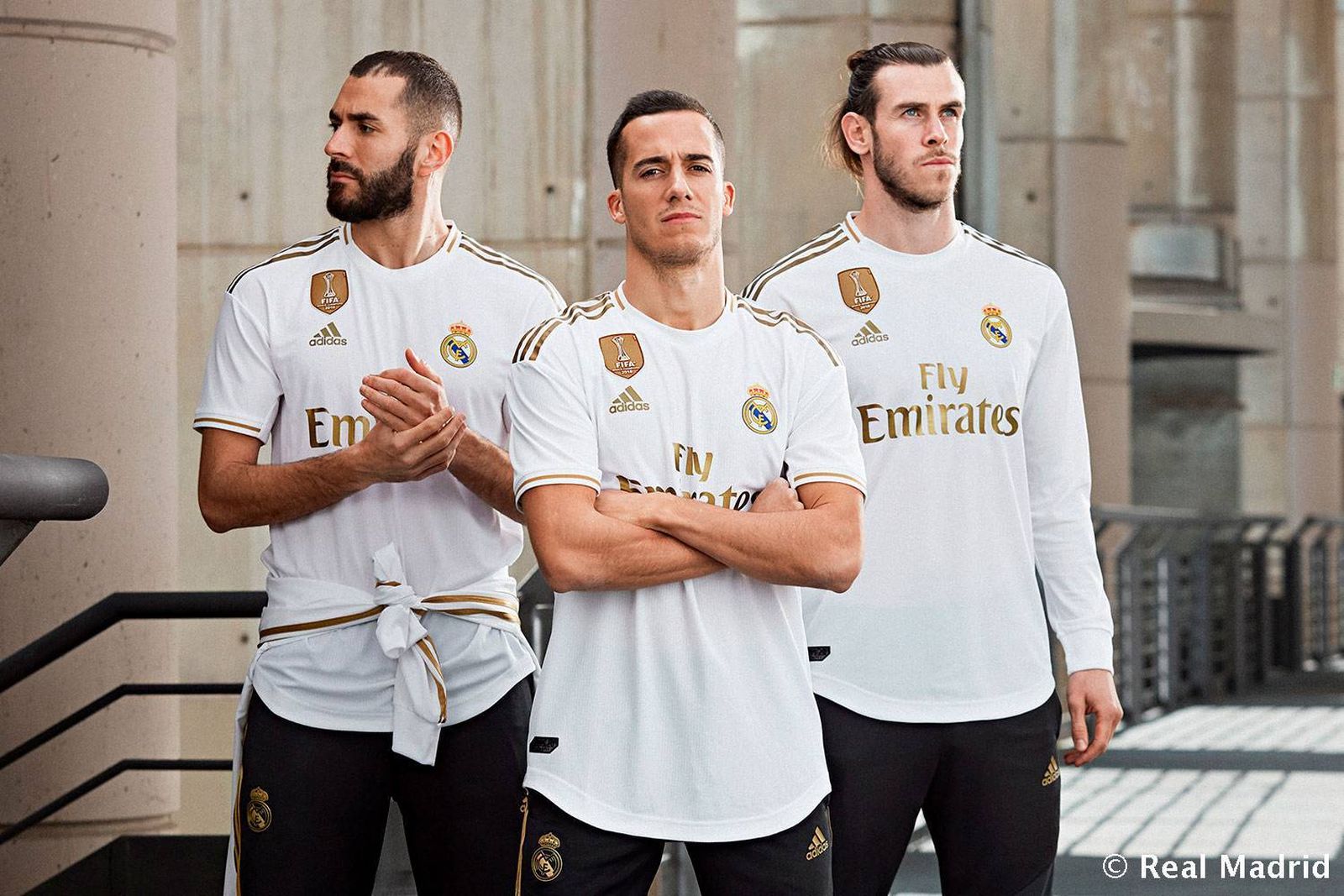 Benzema, Lucas Vázquez y Bale