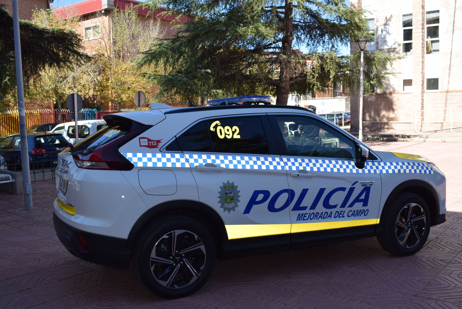 Uno de los nuevos vehículos de la policía de Mejorada del Campo