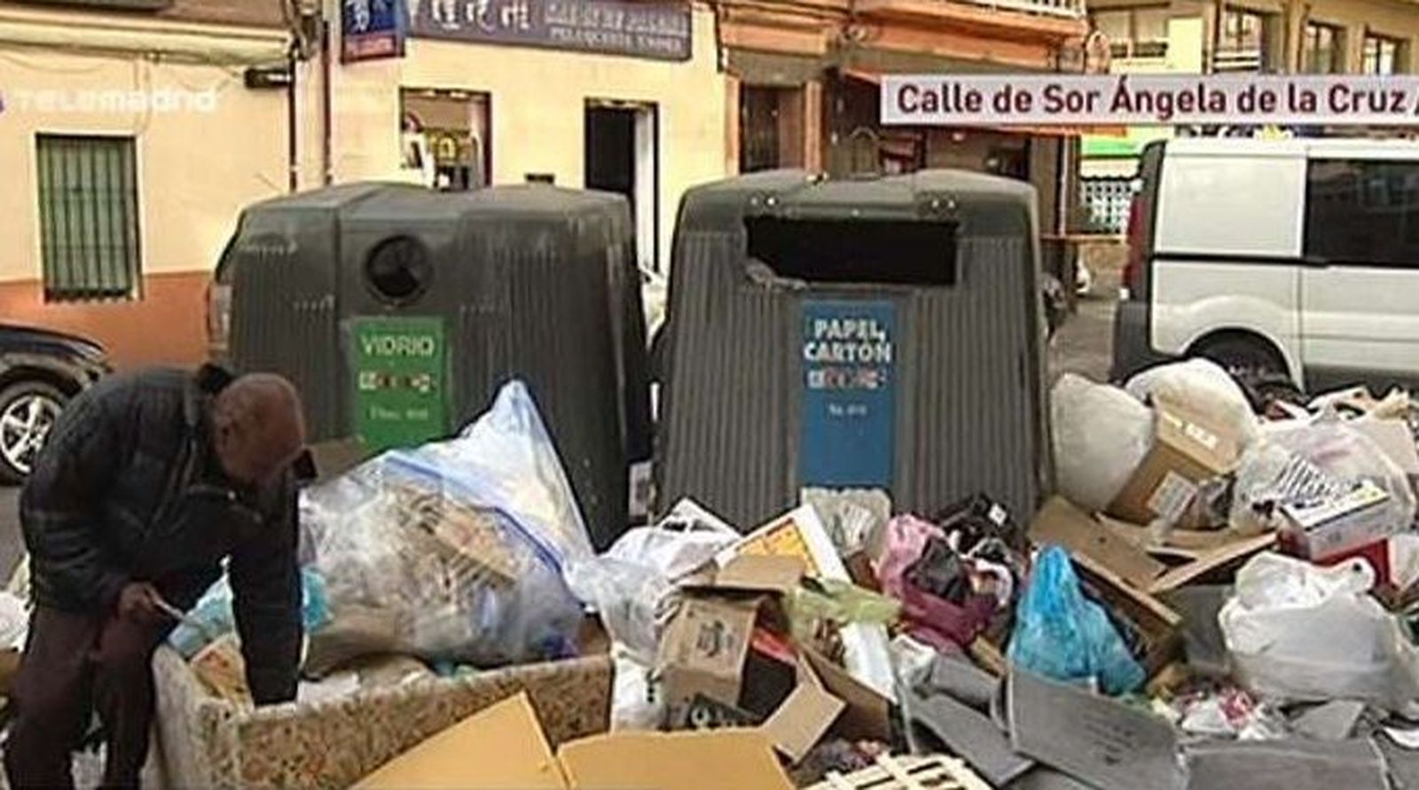 El Ayuntamiento de Madrid eleva a 1 millón los daños de la huelga de limpieza