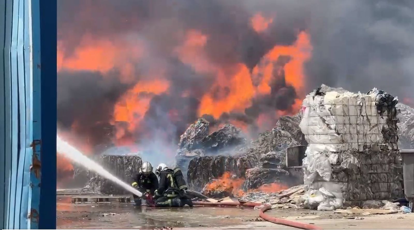 Incendio en Serranillos del Valle