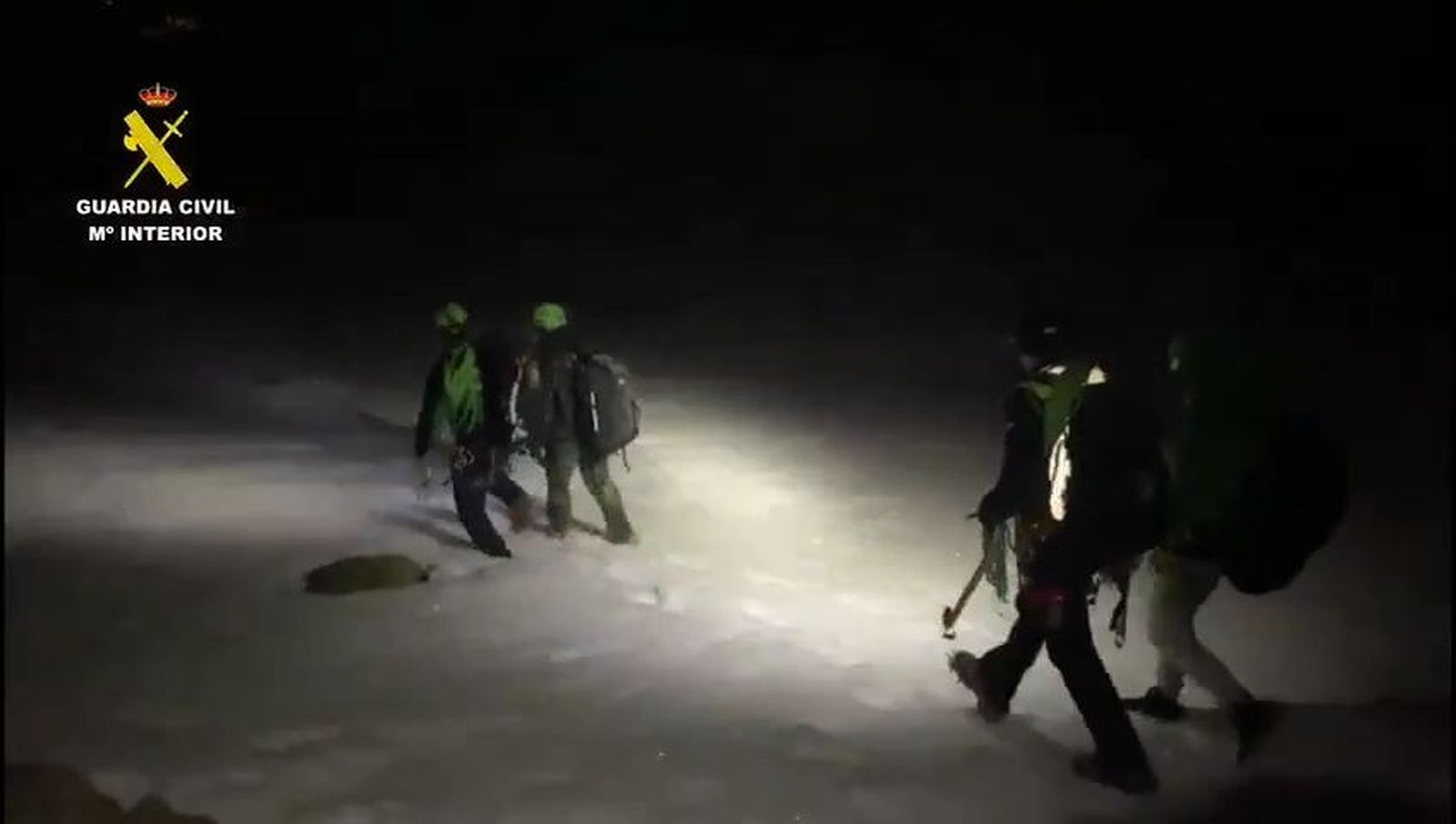 Rescate de excursionistas en la sierra segoviana