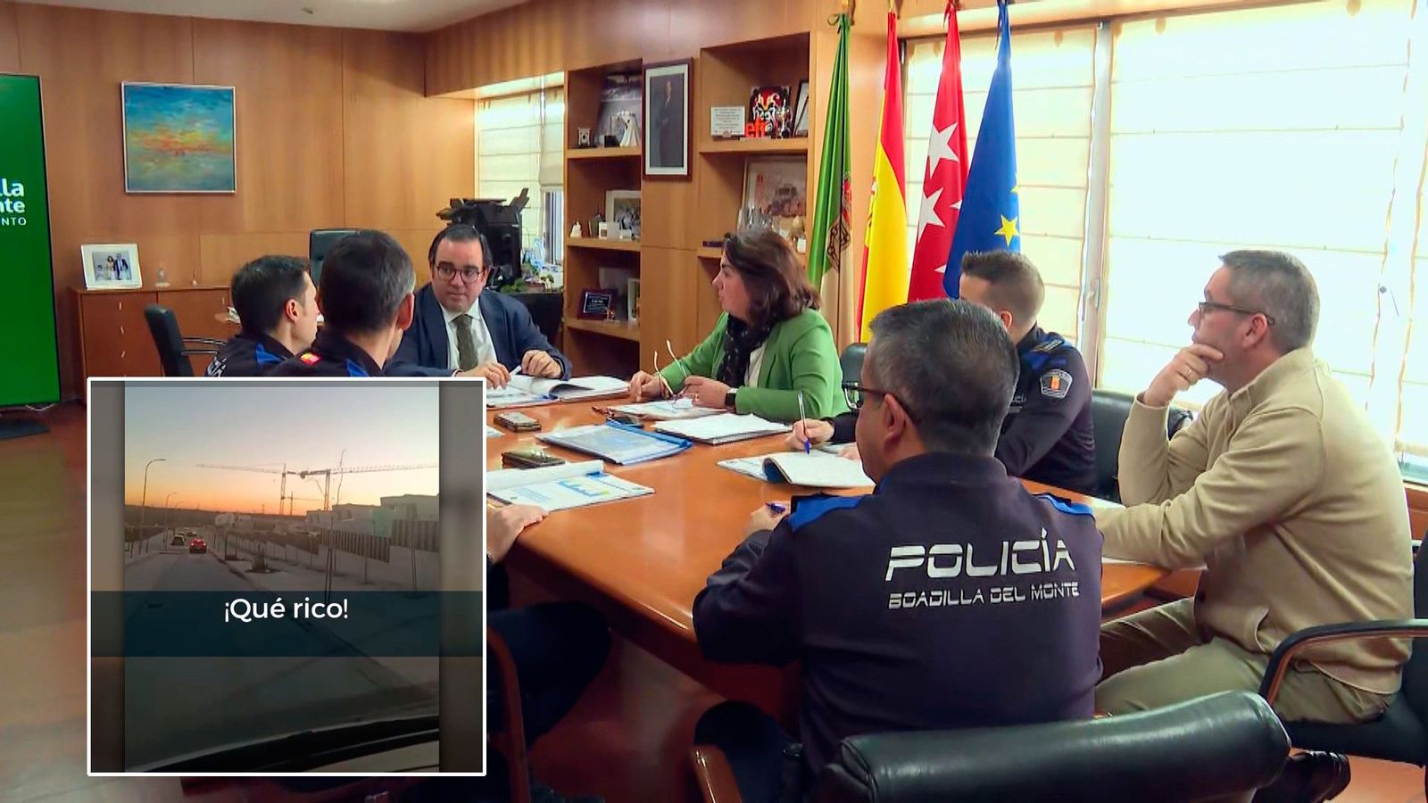 El alcalde de Boadilla del Monte tranquiliza a sus vecinos tras las amenazas de los okupas