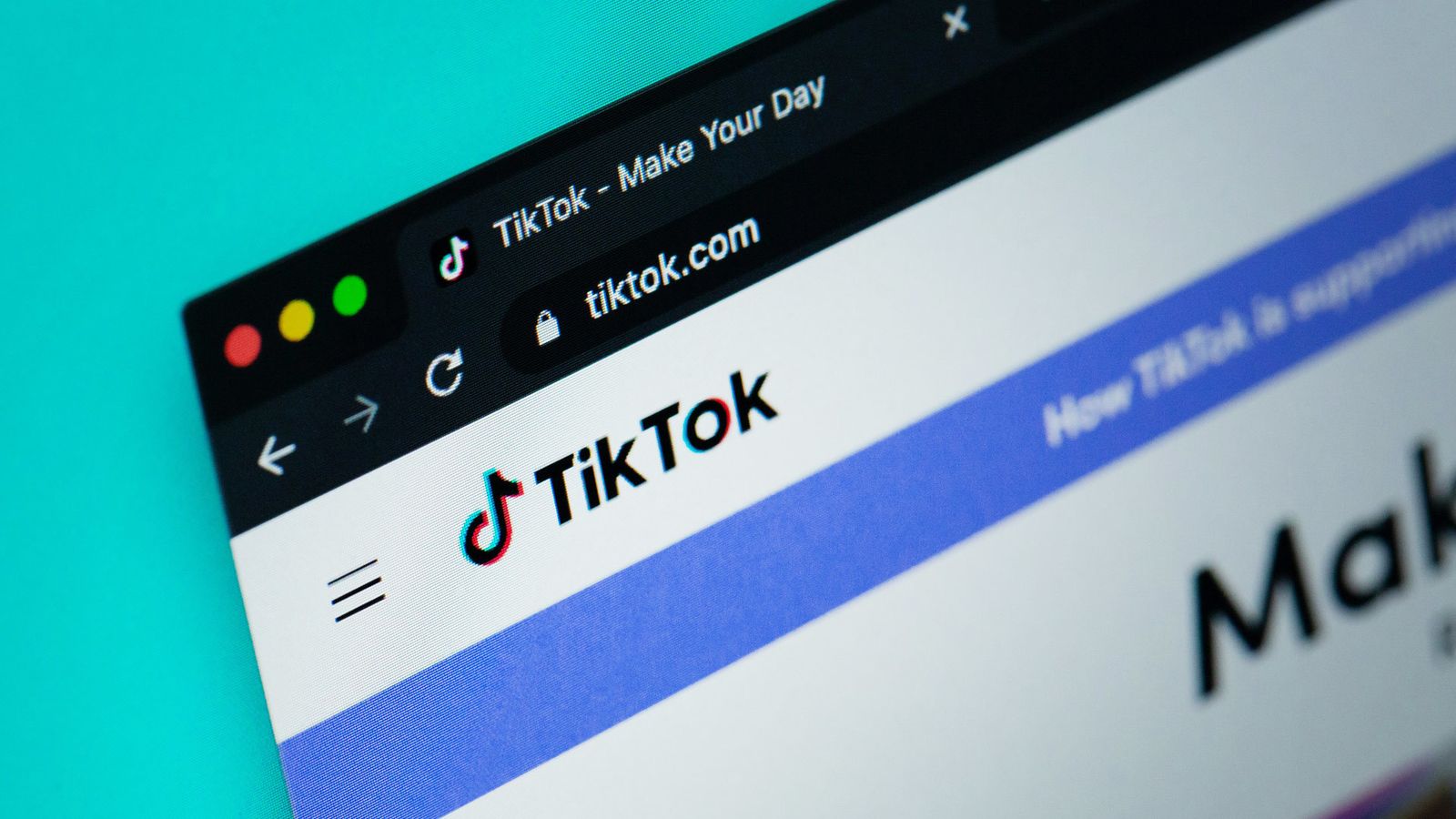Aplicación de TikTok