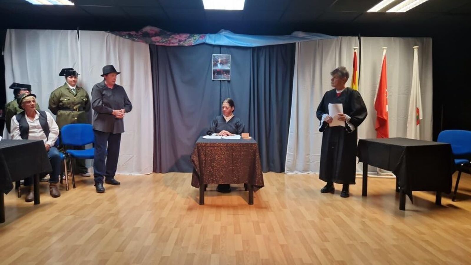 Actores del grupo de teatro de Fresno de Torote