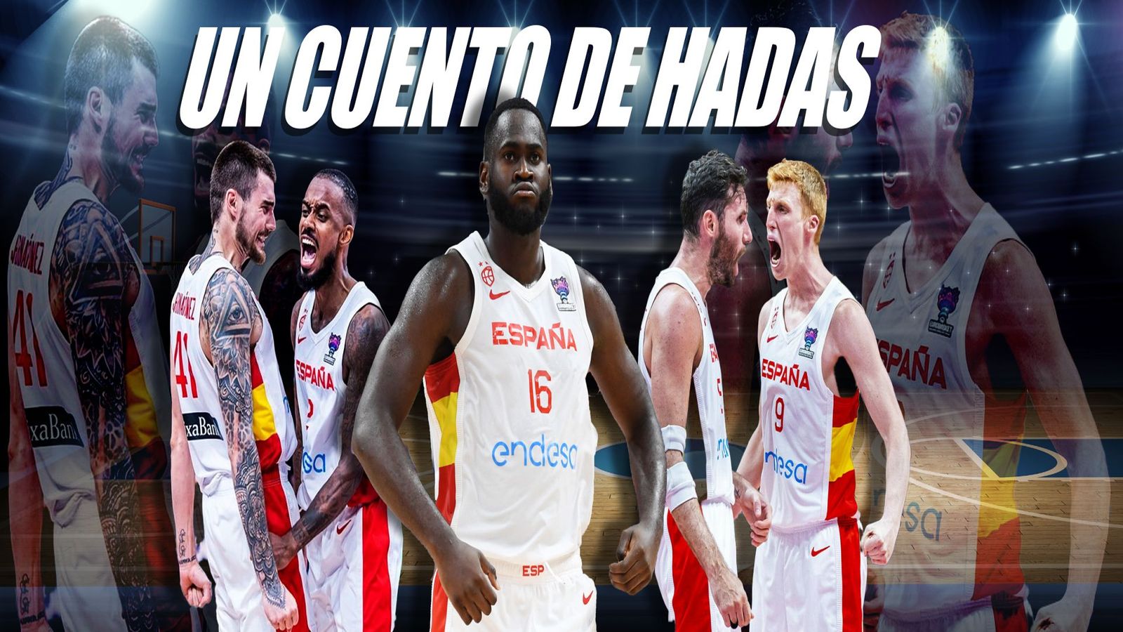 España gana a Lituania