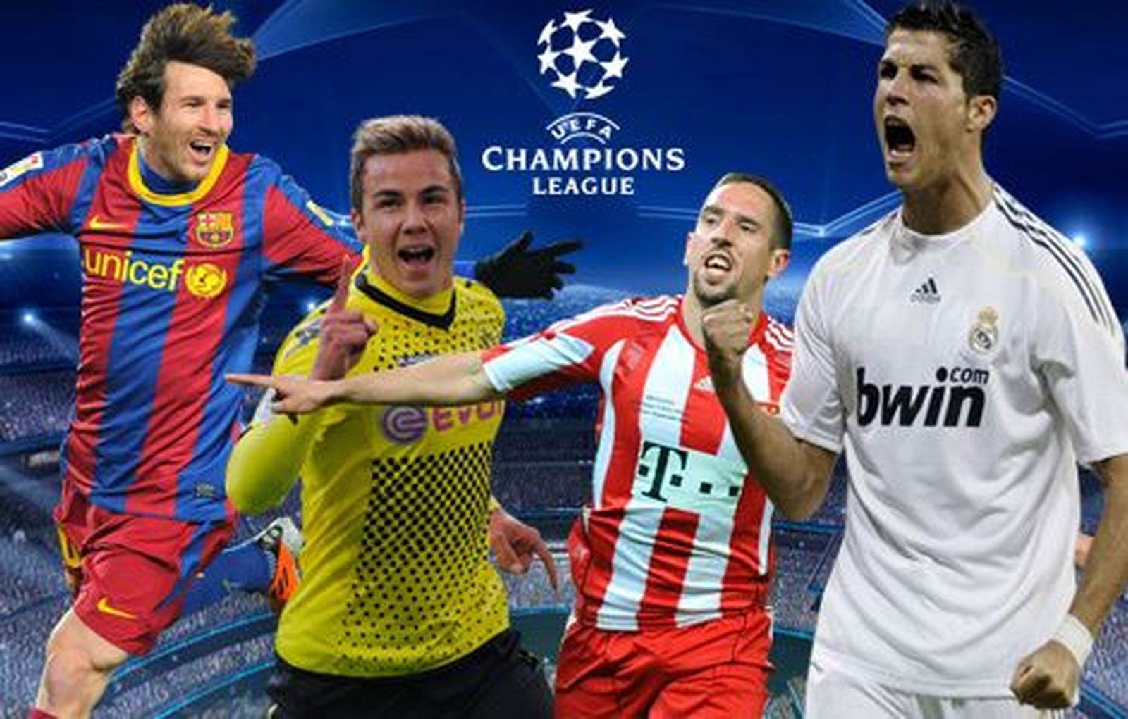 Cuatro grandes en el sorteo