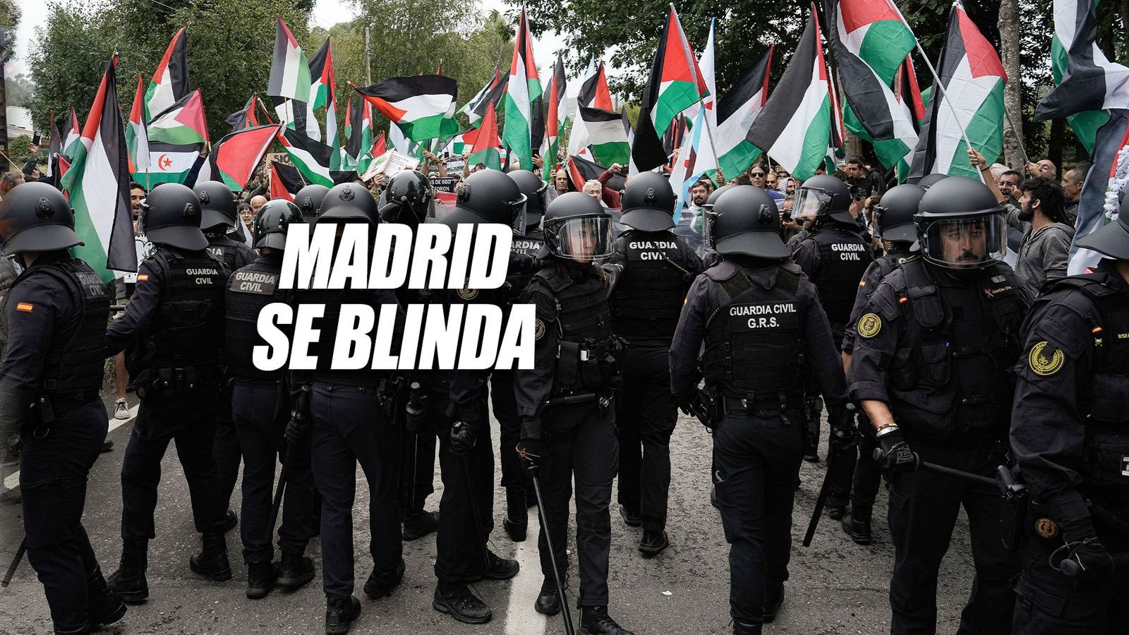 Madrid se blinda ante los que boicotean la Vuelta